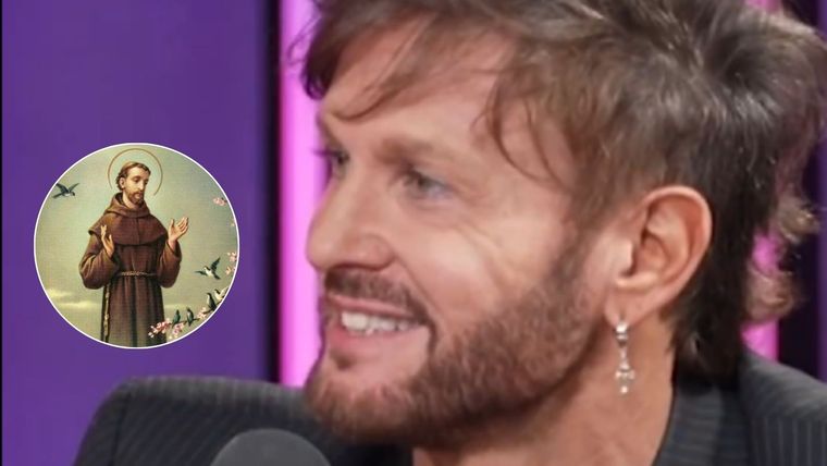 Axel confesó su vocación religiosa en el stream Lapré. / Captura de stream