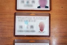 El sujeto ejercía la medicina de forma ilegal Foto: Policía de la Ciudad