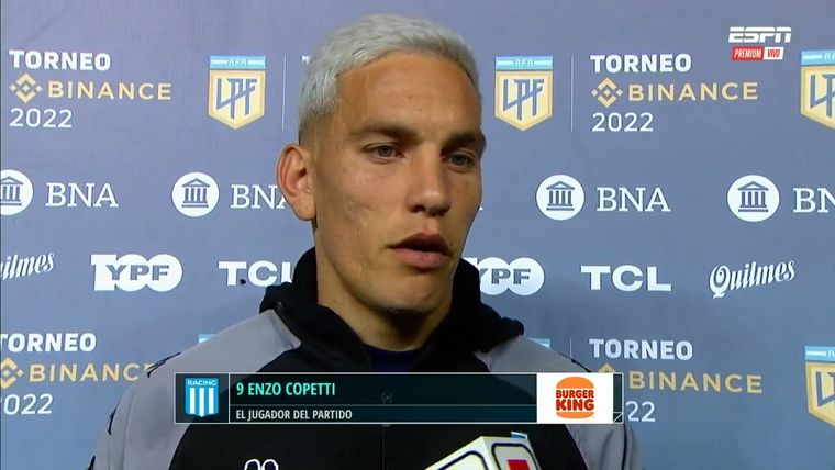 Copetti y un fuerte pronóstico sobre la definición del campeonato. Foto: ESPN