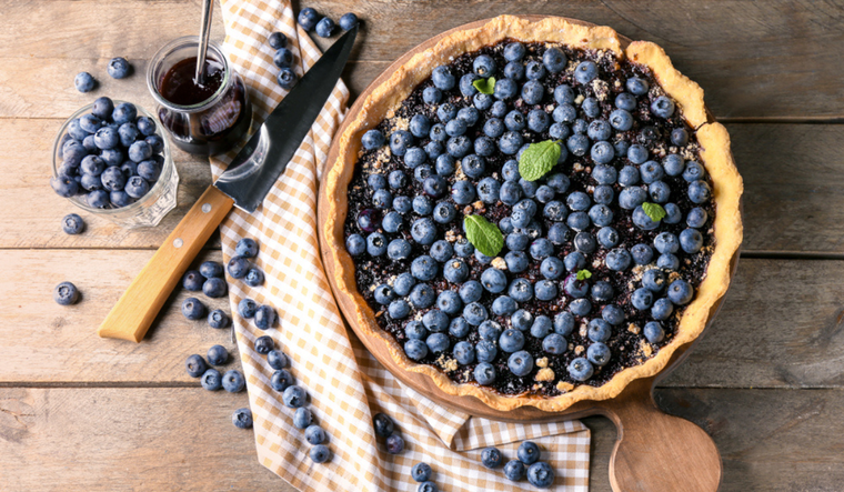 Receta paso a paso para una tarta de arándanos perfecta Foto: Shuterstock