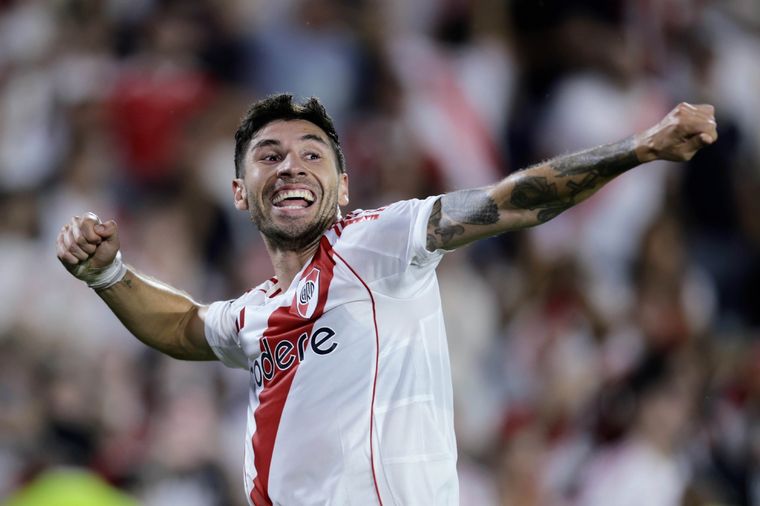 Tras casi cuatro años en el exterior, Montiel fue una de las grandes incorporaciones de River para el 2025. Foto: Fotobaires