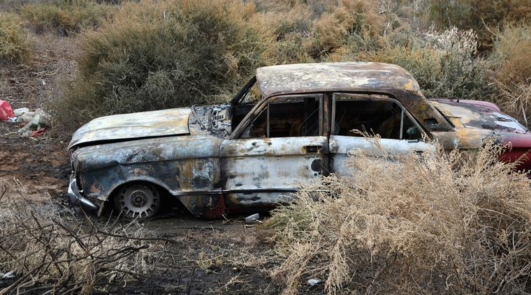 Así quedó el vehículo Foto: ALF PONCE MERCADO / MDZ