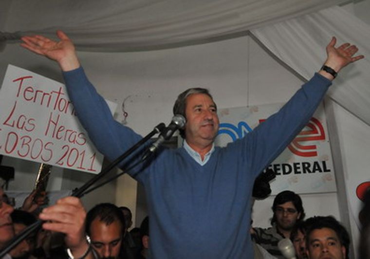 Julio Cobos estuvo en San Martín. Foto: Flor Kaiser/MDZ