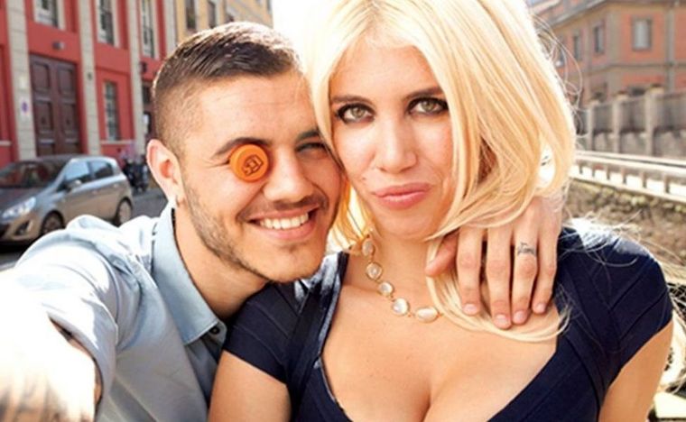 Mauro Icardi y Wanda Nara