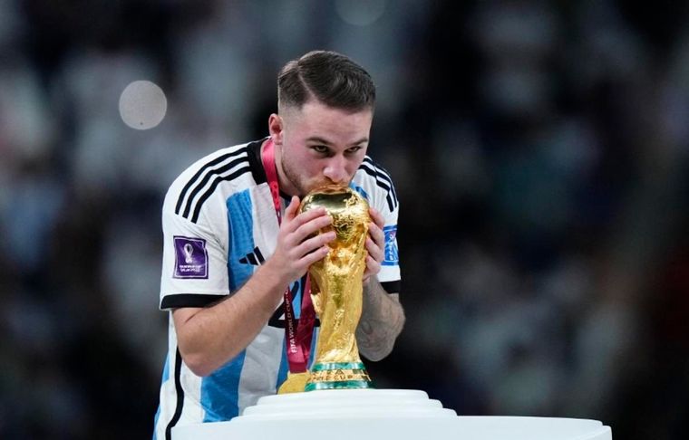 Alexis Mac Allister El campeón del mundo podría pasar a otro equipo de Inglaterra.