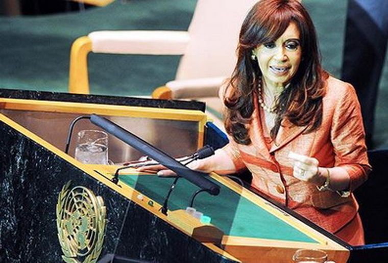 La Presidenta volvió a fustigar al juez Sagarra y al Grupo Clarín. Foto: Foto Presidencia de la Nación