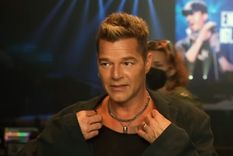 Así lucía Ricky Martin en la entrevista que brindó días atrás. Foto: Ei Exclusive (canal de Youtube)