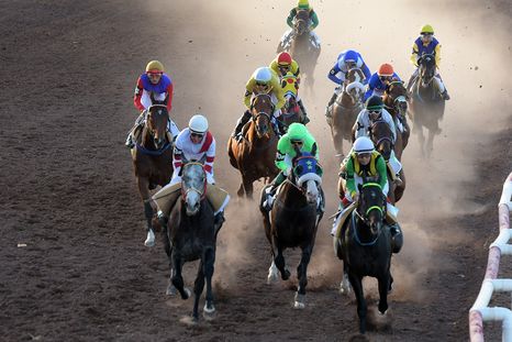 En el Hipódromo de Mendoza se disputa el Clásico Santo Patrono Santiago. En el Hipódromo de Mendoza se disputa el Clásico Santo Patrono Santiago.