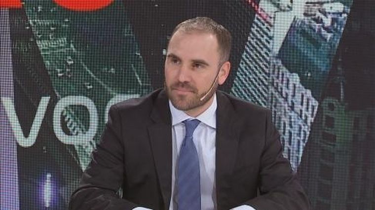 Martín Guzmán en TV. (Fuente: Youtube).