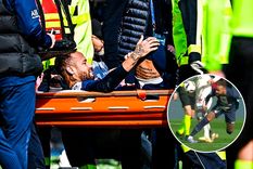 Neymar El brasileño tiene una lesión en el tobillo, pero es más leve de lo que se esperaba.