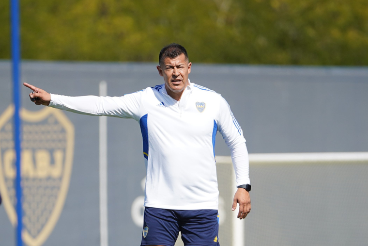 Almirón y sus primeros pasos en Boca Foto: Boca Juniors
