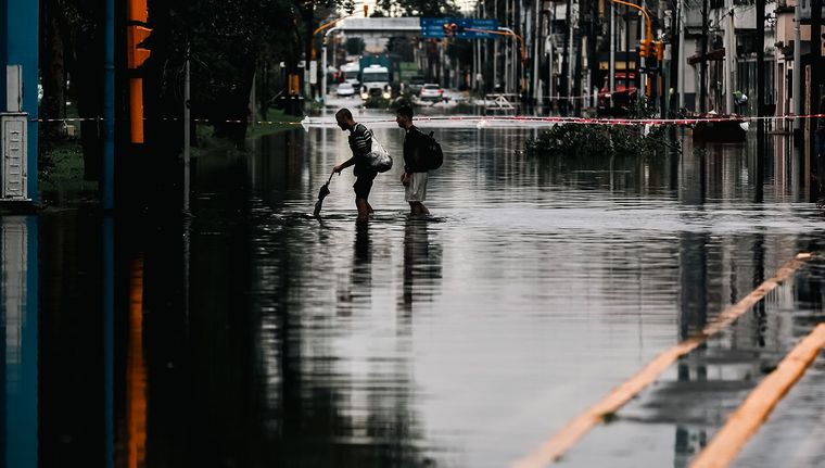 Este jueves continúan las tormentas en más de la mitad del país. Foto: EFE