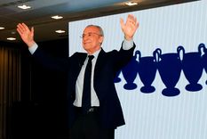 Como se esperaba, Florentino Pérez fue reelecto presidente del Real Madrid.