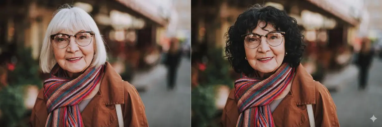 Cambios de color y de estilo en el cabello con Gemini AI. Cambios de color y de estilo en el cabello con Gemini AI.