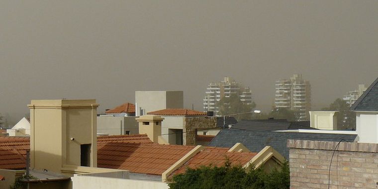 Descartan un temporal en el llano, pero el Zonda estará presente. Foto: Gentileza Lector