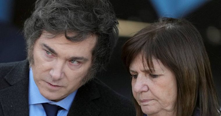 Patricia Bullrich y Javier Milei hablaron el lunes a la noche por útima vez.
