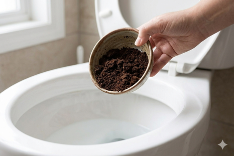 Limpieza rápida: la borra del café ayuda a neutralizar los malos olores de las tuberías de forma natural y económica. Foto: Gemini IA Limpieza rápida: la borra del café ayuda a neutralizar los malos olores de las tuberías de forma natural y económica. Foto: Gemini IA