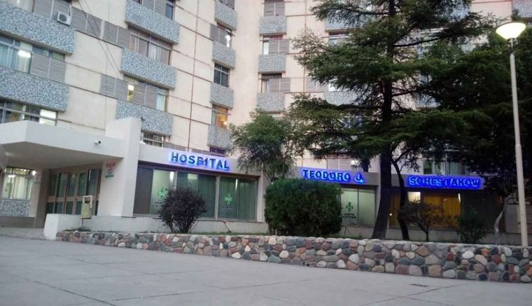 La paciente está internada en el hospital Schestakow. Foto: laventanasanrafael.com.ar