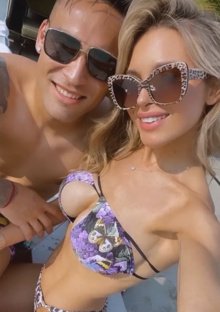 Sol y disfrute para el cumpleaños. Foto: Instagram @agus.gandolfo