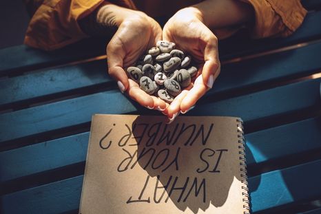 Los números de la suerte. Foto: Shutterstock