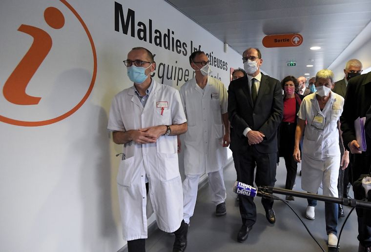 El primer ministro francés, Jean Castex.