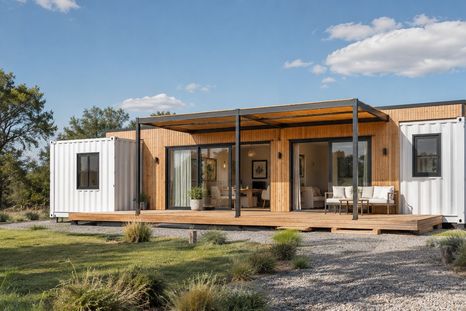 Las casas contenedor combinan construcción modular, reutilización de materiales y tiempos de obra más cortos. Las casas contenedor combinan construcción modular, reutilización de materiales y tiempos de obra más cortos.