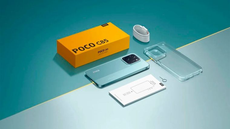 El nuevo POCO C85 presenta un acabado inspirado en la aurora boreal que cambia con la luz. El nuevo POCO C85 presenta un acabado inspirado en la aurora boreal que cambia con la luz.