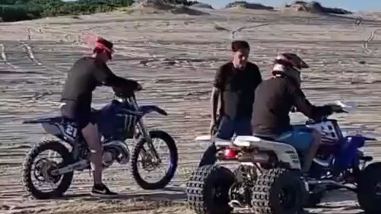 El hecho ocurrió el martes, en la región norte de las dunas