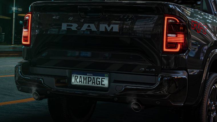 La línea RAM Rampage 2026 llega a los concesionarios brasileños en agosto.