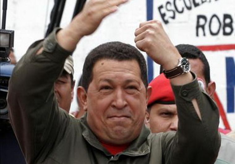 Chávez ganó el referendo. Foto: Efe