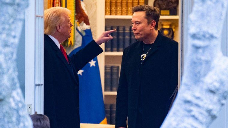 La disputa entre Elon Musk y Donald Trump continúa luego del mensaje que reposteó el empresario