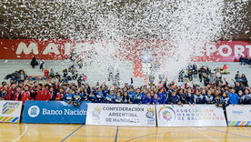 Mendoza vivió una fiesta de balonmano Foto: CAH Mendoza vivió una fiesta de balonmano Foto: CAH