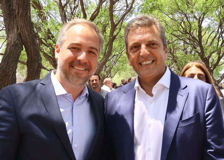 Stevanato y Massa. Foto: Twitter