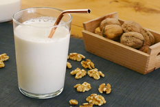 Receta saludable: prepará esta bebida de nuez fría natural y viví el verano a pleno