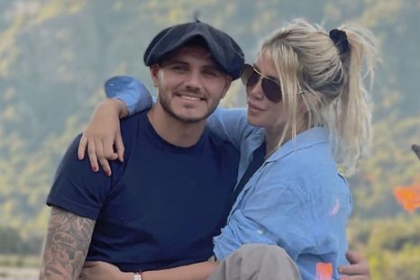 Mauro Icardi y Wanda Nara volvieron a “encender el fuego” de su amor en su casa de campo en Milán. Foto: Instagram.
