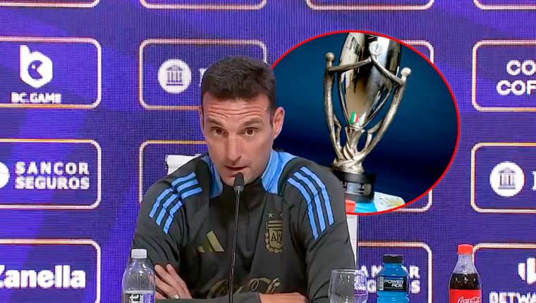 Scaloni fue claro sobre la fecha para la Finalissima. Foto: Captura ESPN y UEFA