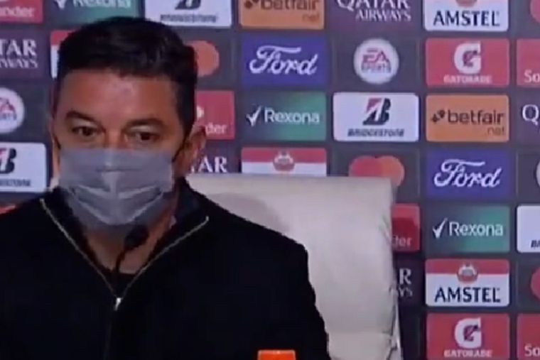 Gallardo no se guardó nada e hizo una dura autocrítica por la derrota de River.