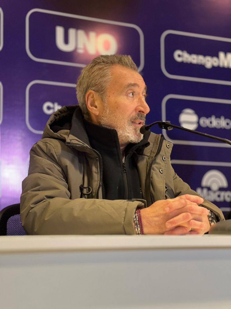 Vila se expresó acerca de la pelea entre jugadores de Independiente Rivadavia y River. Foto: Prensa CSIR