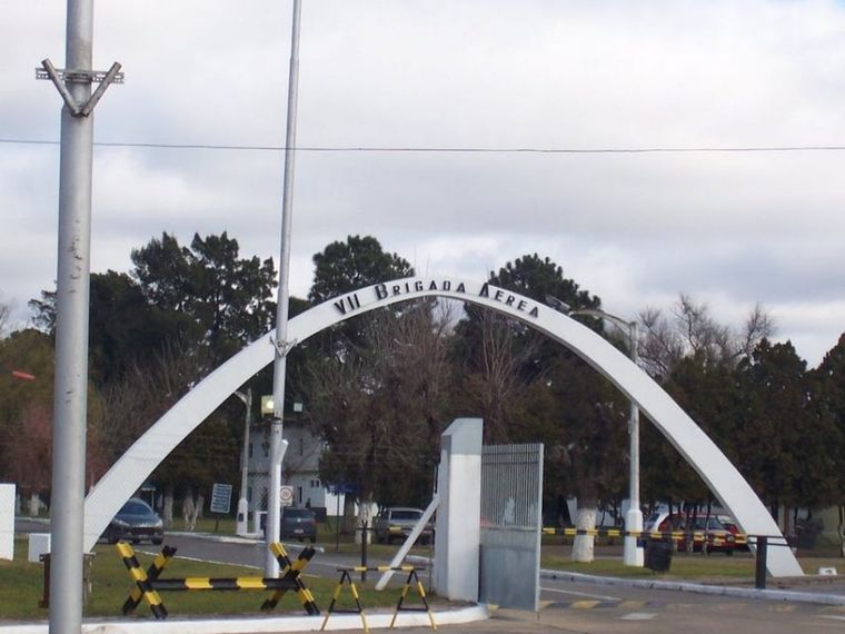 El intento de robo se produjo en la VII Brigada Aérea de Moreno.