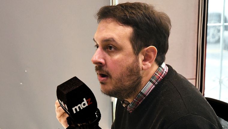 Lautaro Jiménez, exlegislador y referente de la izquierda mendocina Foto: Rodrigo DAngelo / MDZ