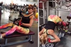 monica farro y una rutina de ejercicios muy sexy