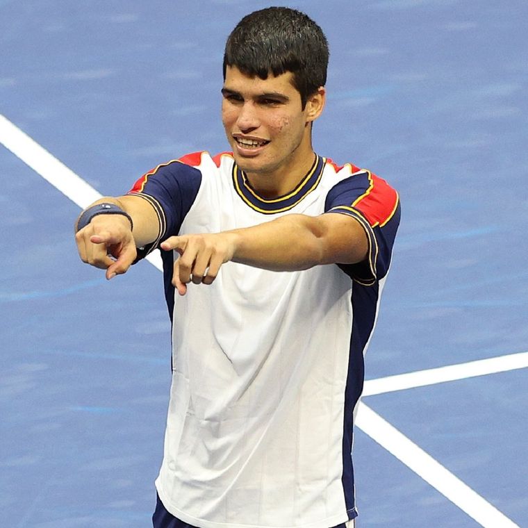Carlos Alcaraz, la sensación del US Open. Foto: US Open