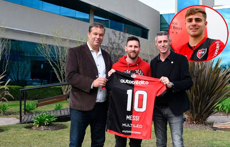 Un Messi, que no es nada de Lionel, arregló con Newells hasta 2024.