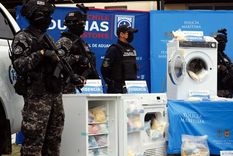 El Gobierno de Chile mostró los resultados de la operación. Foto: Subinterior.gov.cl