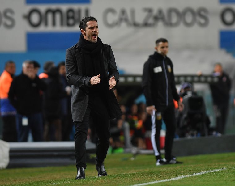 Gago habló de su futuro en Racing. Foto: Télam
