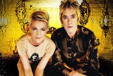 impactante imagen de la cantante de roxette