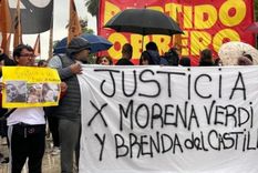 Comenzó la movilización para reclamar justicia por los crímenes de Brenda, Morena y Lara.