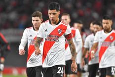 Enzo Pérez dio la cara tras la derrota. Foto: Télam