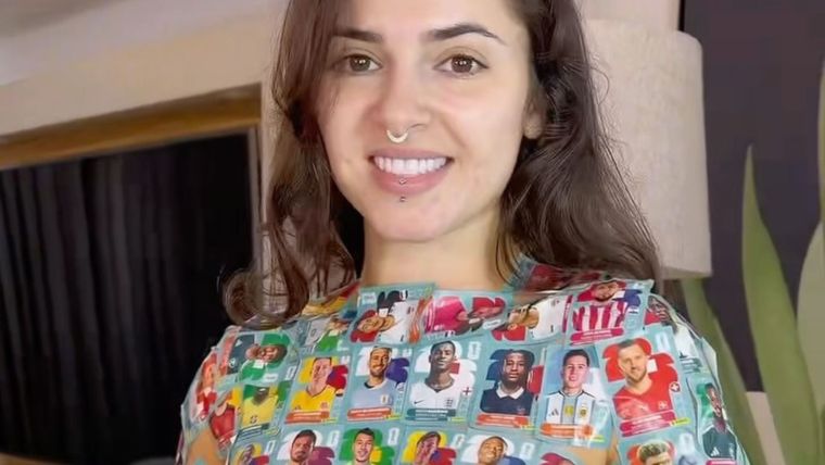 PORTADA Influencer brasileña mundial 2026 figuritas