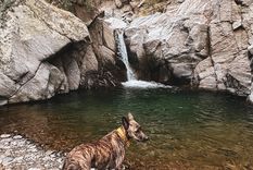 Este rincón se encuentra oculto entre las sierras Foto: Instagram @soficrescitelli